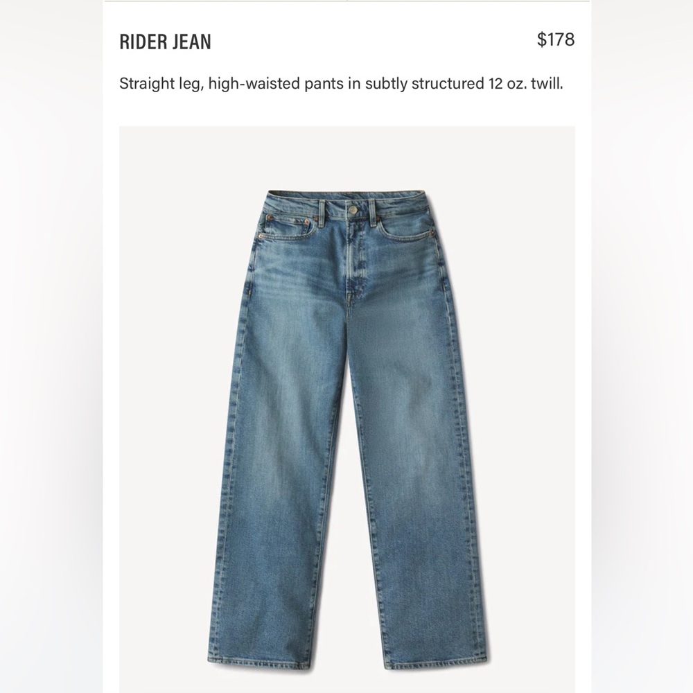 Buck Mason Rider Jean